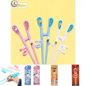 에디슨 뽀로로 젓가락 2단계 왼손용/교정/젓가락/연습/캐릭터/저학년/어린이용/아동용/유아용/연습용