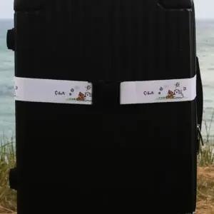 러기지 캐리어 벨트 밴드 지퍼띠