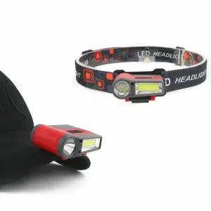 충전식 모션센서 ICAP LED 캡라이트 RED