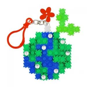 글로벌이지 뚝딱 이지툭툭블럭 지구 키링