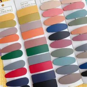 똑딱이 187ISW79 헤어핀 삔 10피스 컬러 머리핀 머리고정 핀