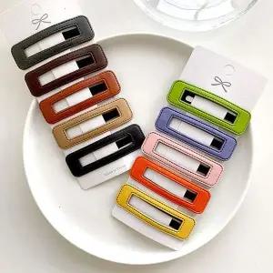 심플 627ZMY72 베이직 똑딱핀 헤어핀 5개 세트