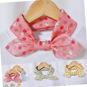 멋내기용 새콤과일 아사 면 쁘띠 스카프 손수건 빅사이즈