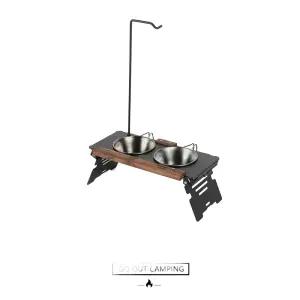 식기세트 애견 밥그릇 반려동물 강아지 펫 고양이 캠핑 접이식