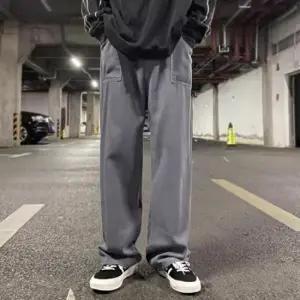 남자바지 3컬러 밴딩 모던 면팬츠 남자 루즈핏 일자 심플