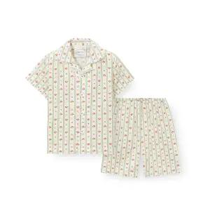 오르시떼 아동 H117 비엔나까미유 반소매 파자마 세트