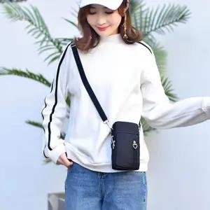 3단 미니 가벼운 핸드 가방 여성 휴대 폰 크로스 백 YSx5+2tNj