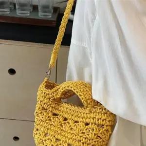 핸드백 제나스톰 데일리크로쉐 미니크로스백 여자여름가방