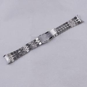 오리엔트 카마스/마코 III 22mm 솔리드 커브드 엔드 스테인리스 스틸 실버 주빌리 시계 호환용 호환용줄
