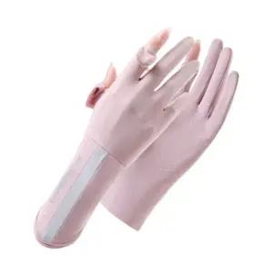 여성 사계절 운전장갑 자외선차단 손가락 운전용 장갑 sfw2+2nzr