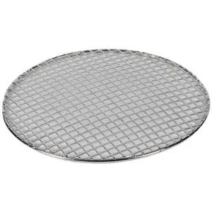 원형 판 석쇠 대 숯불용 스텐 고기 불판 구이 철망 그릴 캠핑