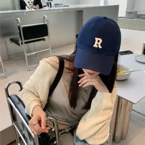 R로고 모자 볼캡 남자 여자 캡모자 커플 왕대두볼캡 볼캡야구모자 단체모자