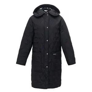 여성 파크게이트 퀼팅 자켓 블랙 8084209