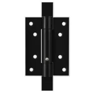 [생활] 스텐경첩 스톱도어클로저경첩스프링방문힌지100mm블랙