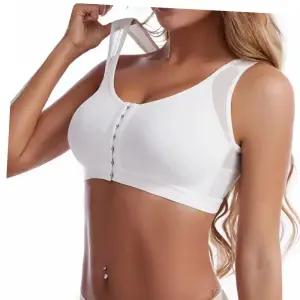 앞후크 트루리즈 압박 빅사이즈 화이트 써지브라 큰가슴보정