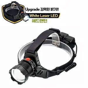 화이트레이저칩 LED 충전식 줌 헤드램프 랜턴 해루질 DJD282 헤드랜턴 야외 등산 낚시 멀티