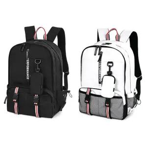 DF52 메쉬 포켓 남녀 백팩 캐주얼 데일리 학생 책가방 cqD2+2nGY