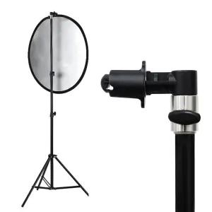 스피곳 반사판 고정 브라켓 원형 집게 크로마키 촬영 장비 카메라 스튜디오