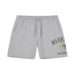 [NBA] NBA GSW 빅 아트웍 셋업 반바지(N252TP030P) MELANGE GREY