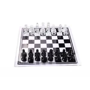 투명 체스 유리 교육 학습 두뇌 선물 보드게임