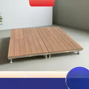 데이와리보 조립식평상 데크 야외용 평상마루 야외 플라스틱 합성목 1x1m 단일 블록