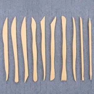 찰흙 지점토 점토 클레이 도구 10종/조소/조각칼/찰흙툴/세트/학원/공예/공예칼/미술/지점토용/점토칼/학교