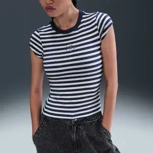 나이키 스포츠웨어 여성 타이트 스트라이프 티셔츠 IH8475-410