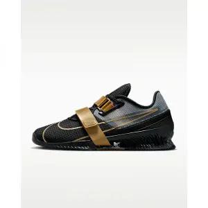 나이키 로말레오 4 역도화 - 블랙/메탈릭 골드/화이트/메탈릭 골드 CD3463-001