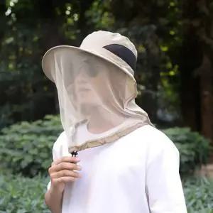 방충모자 망사모자 등산모자 자외선차단