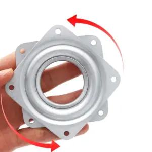 미니 베어링 사각회전판 72mm 사각회전판 베어링회전판 회전판 미니회전판