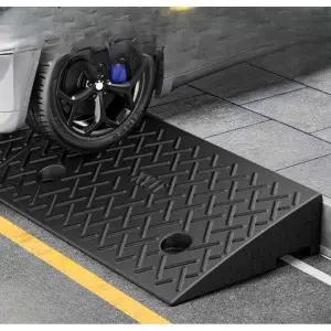 차량진입판 문턱 경사판 현관 휠체어 고무 경사로 길이 100 30 8cm