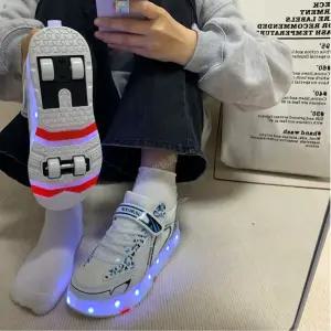 전동 신발 인라인 롤러슈즈 휠리스 운동화 바퀴달린