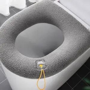 변기 시트 도톰한 쿠션 따뜻한 변기 커버 겨울 화장실 방석