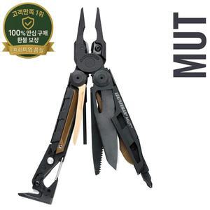LEATHERMAN - MUT / EOD 멀티툴 기술자용 총기 및 EOD 도구 MOLLE 칼집이 있는 블랙/실버