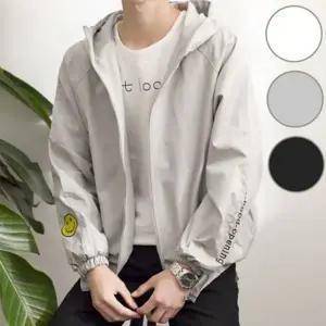 남성 윈드브레이커 자켓 루즈핏 후드 아우터 남성 바람막이 자켓 캐주얼 데일리 간절기 스포츠 활동복 활동