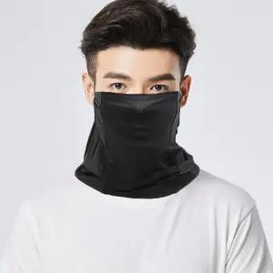 귀걸이형 에어 쿨 멀티스카프 여름 넥워머 자외선차단(블랙)