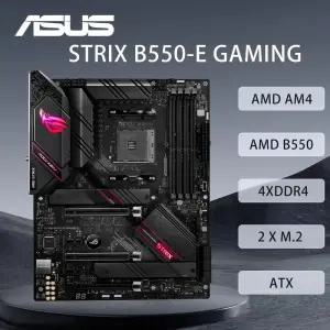 ASUS ROG STRIX B550-E 게이밍 메인보드 지원 CPU R7 5800X 5800X3D R5 5600X 5600 R9 5950X 5700X 메모리