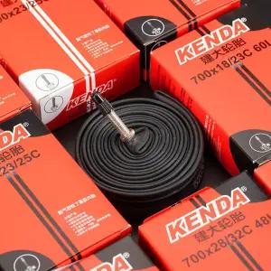KENDA 자전거 내부 튜브 1PC 700C 23-25C 28-32C 35-43C Schrader Presta 부틸 고무 MTB 도로 타이어 부품