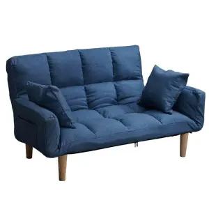 2인용 소형 각도조절 등받이 접이식 팔걸이 원룸