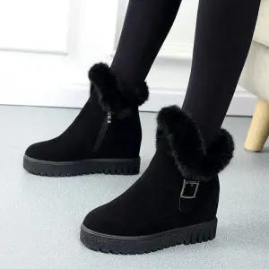 키높이 안감기모 스웨이드 부츠 OSM-1006780