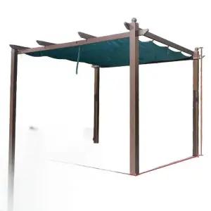 전원주택 개폐식 캐노피 천막 레일 타프 별장 야외