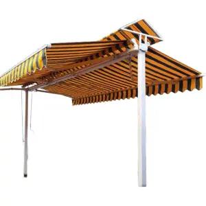 양방향 파라솔 이동식 어닝 카페 테라스 노점 포장마차 차양막 거치대 천막 접이식 발코니