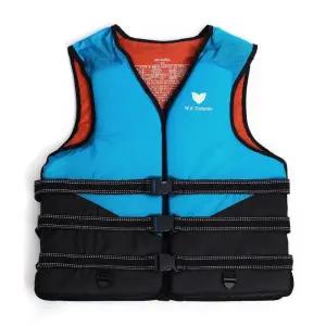 돌핀 수영구명복 물놀이구명복 부력보조복 스카이 국산 수영 구명조끼(XL)