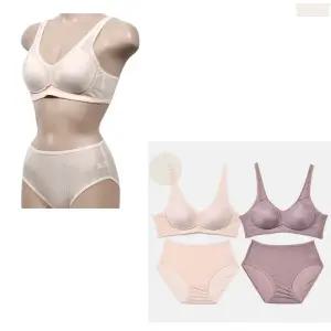 인견 팬티브라 세트 중년 여성 60대 아줌마 속옷 란제리 언더웨어 셋트