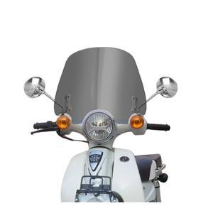 슈퍼커브 윈드 스크린 가드 모델 45cm 투명 윈드스크린 30cm 텐덤 보호