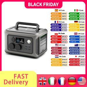 ALLPOWERS 휴대용 2X 1200W RV R600 캠핑 야외 홈용 600W 발전소