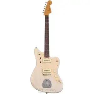 펜더 커스텀 샵 59 25만 재즈마스터 저니맨 렐릭 일렉트릭 기타 나이 든 화이트 블론드
