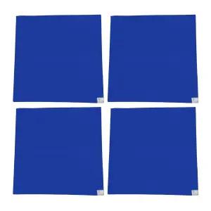 점도 클린룸 스티키 매트 30 실험실 및 산업용 폴리에틸렌 접착 패드 18x36 인치 블루