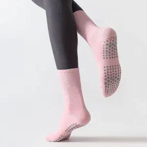데일리 논슬립 요가 중목 양말 필라테스 홈트 5색상 nHB1+7TKC