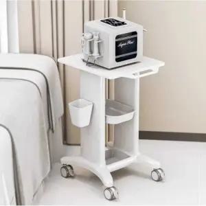 미용 카트 웨건 다용도 베이지 랙 피부과 살롱 피부샵